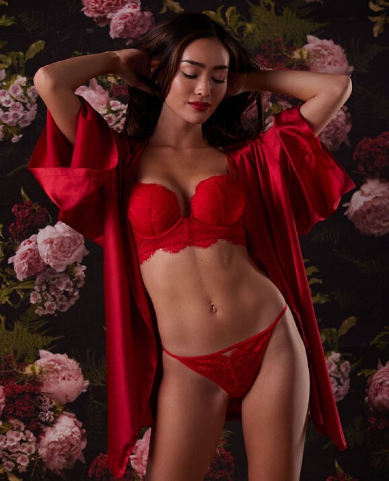 Lencería La Senza Robe Obv Robe Mujer Rojas | 2MvIeLY6