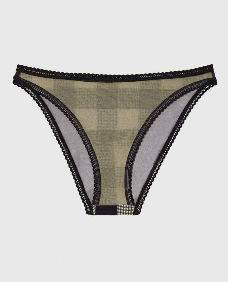 Ropa Interior La Senza Bikini Panty Mujer Festive Check | XacRX7z3