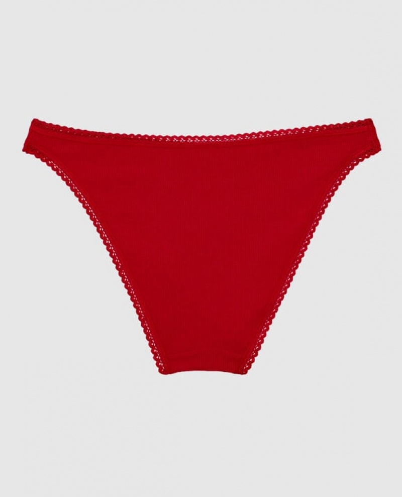 Ropa Interior La Senza Bikini Panty Mujer Rojas | 5Gp32zVw