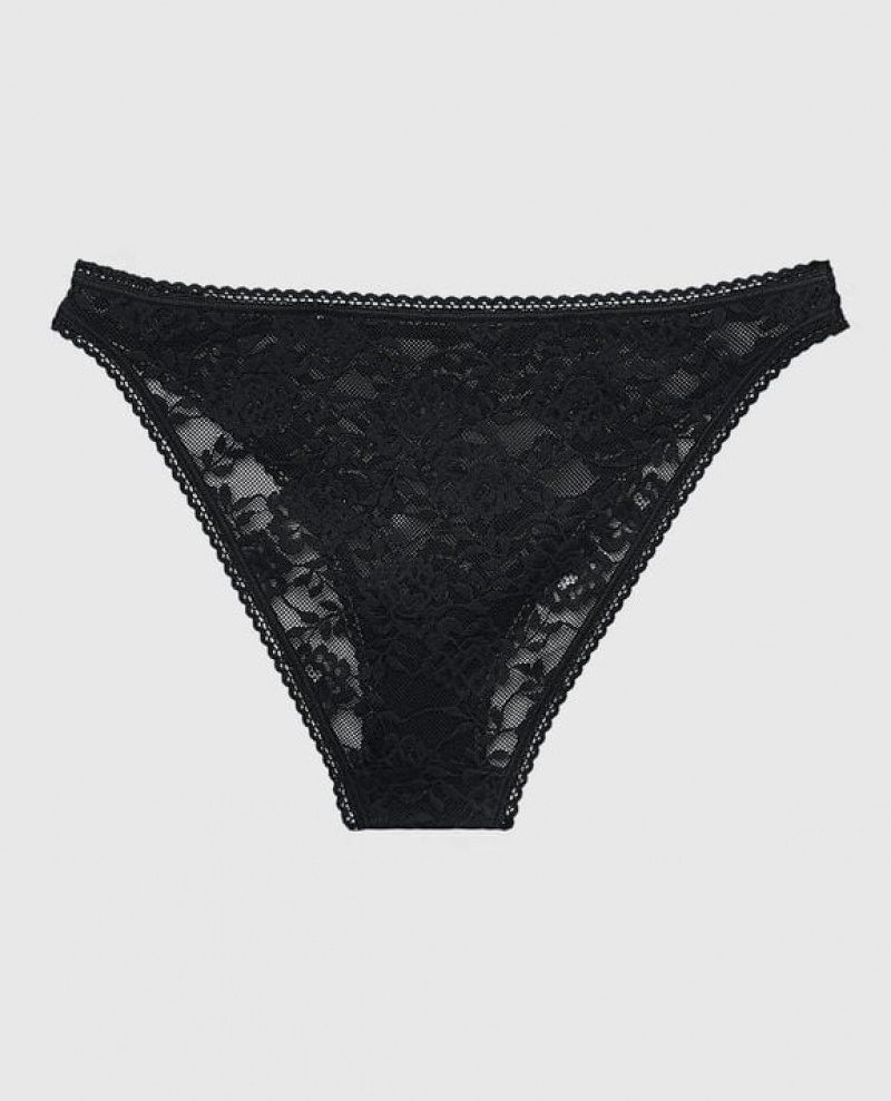 Ropa Interior La Senza Bikini Panty Mujer Negras | 9EjfNjwY