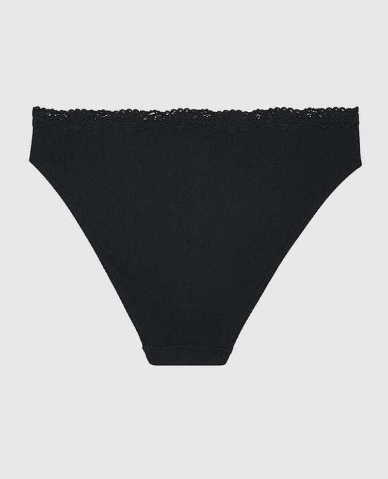 Ropa Interior La Senza Bikini Panty Mujer Negras | 4LCixV5O