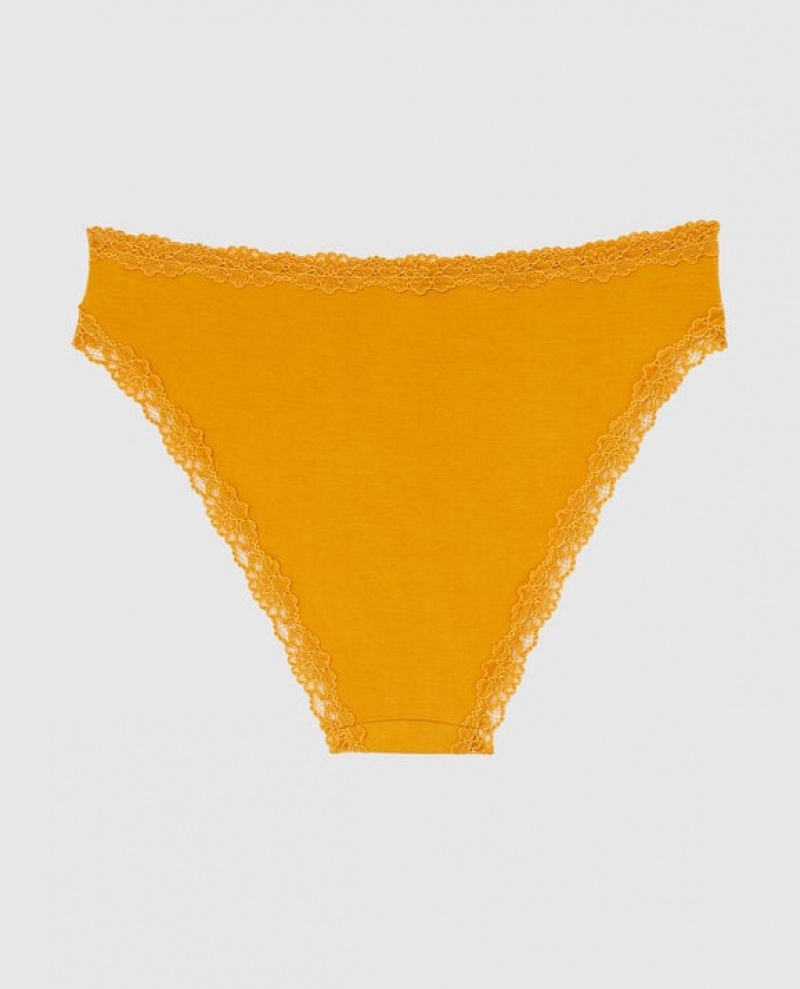 Ropa Interior La Senza Bikini Panty Mujer Limonite | 3Bi141fA