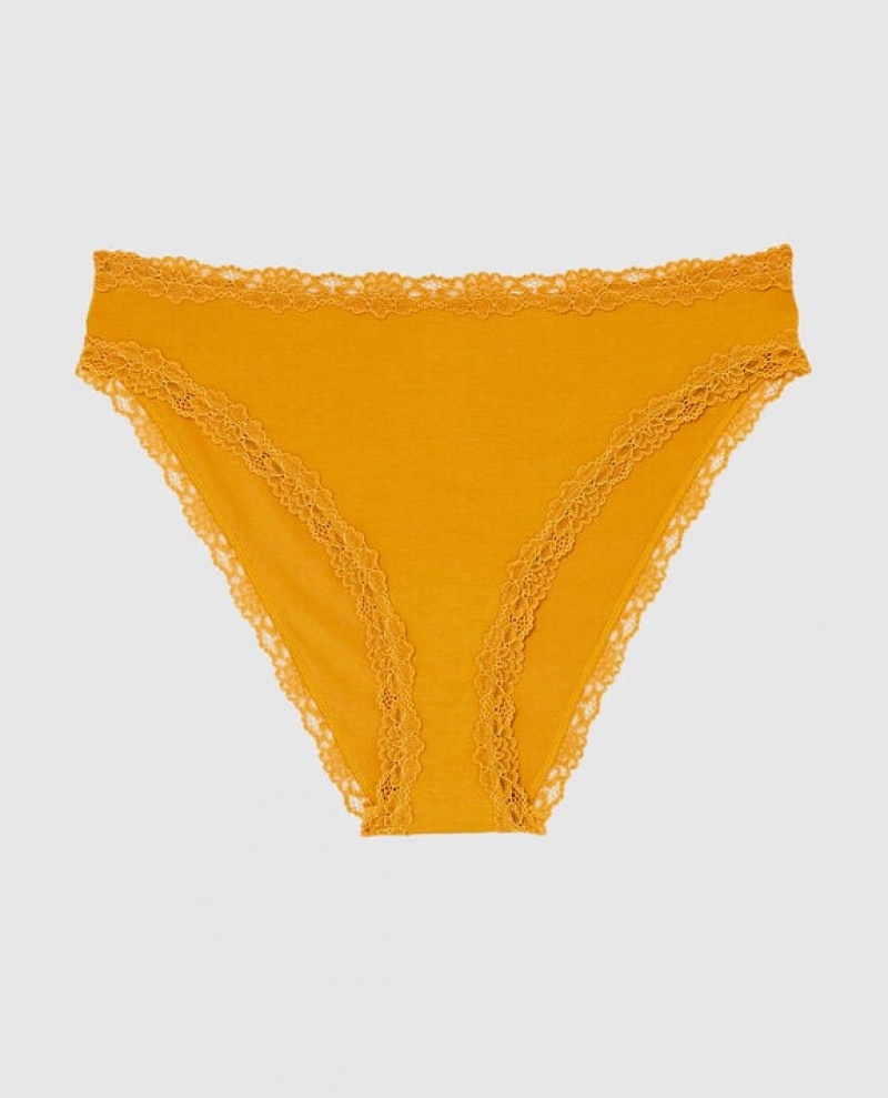 Ropa Interior La Senza Bikini Panty Mujer Limonite | 3Bi141fA