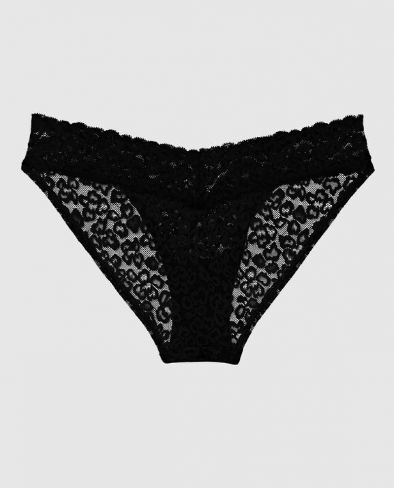 Ropa Interior La Senza Bikini Panty Mujer Negras | s1cTMlnh