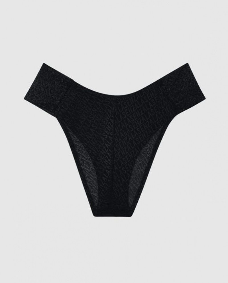 Ropa Interior La Senza Bikini Panty Mujer Negras | jbluYO9B