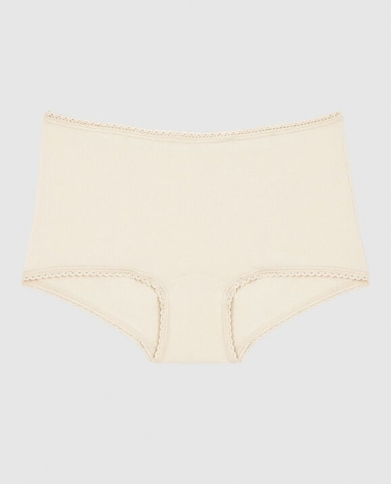 Ropa Interior La Senza Boyshort Panty Mujer Pearl | TSNnZJWl