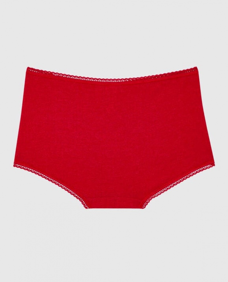 Ropa Interior La Senza Boyshort Panty Mujer Rojas | 4URqIPZj