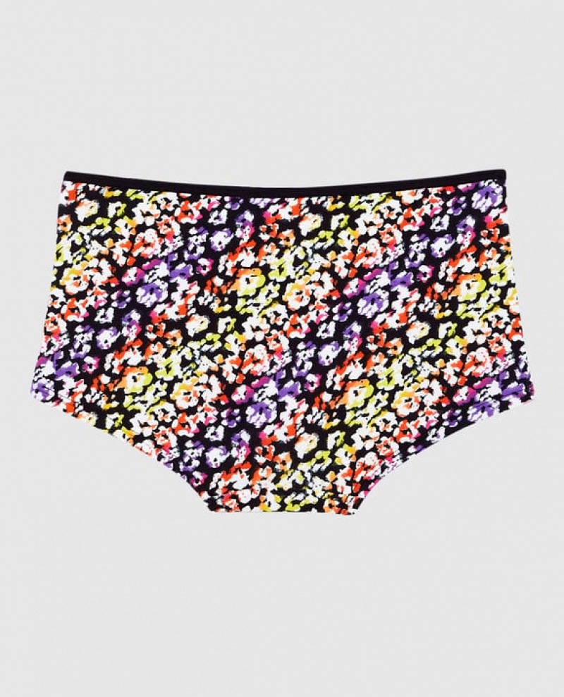 Ropa Interior La Senza Boyshort Panty Mujer Multicolor Leopardo | ZzFIbAdK