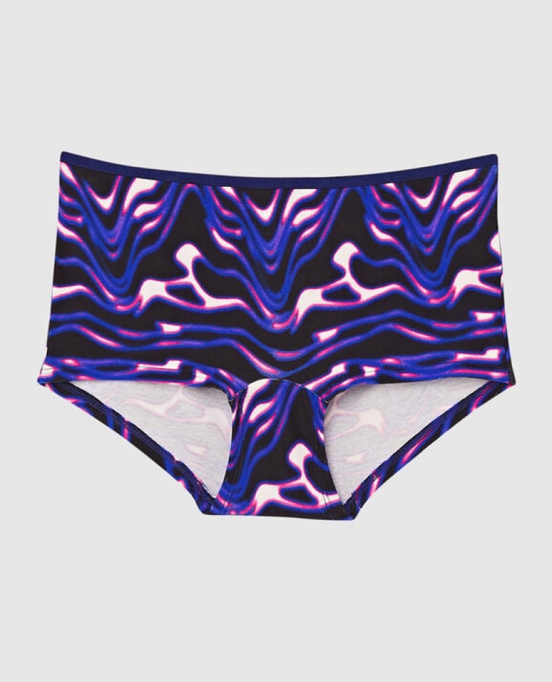 Ropa Interior La Senza Boyshort Panty Mujer Cosmic Waves | ZVAPJ2AF