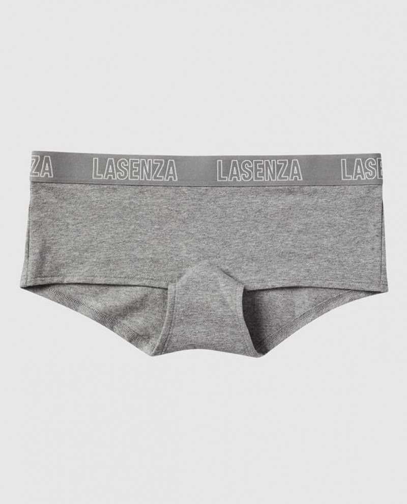 Ropa Interior La Senza Boyshort Panty Mujer Gris | jEWUpUfG