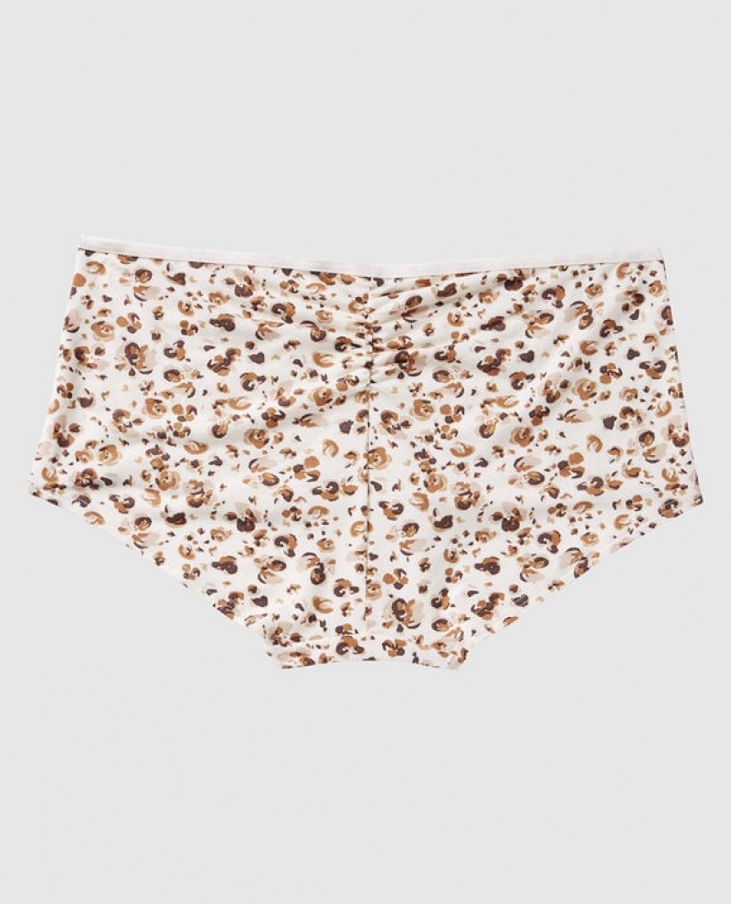 Ropa Interior La Senza Boyshort Panty Mujer Creme Leopardo | Vd4oUZAA