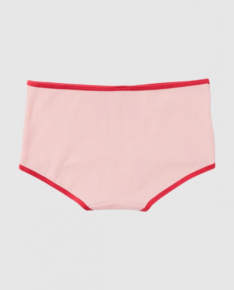 Ropa Interior La Senza Boyshort Panty Mujer Rosas | TbV7BCTk