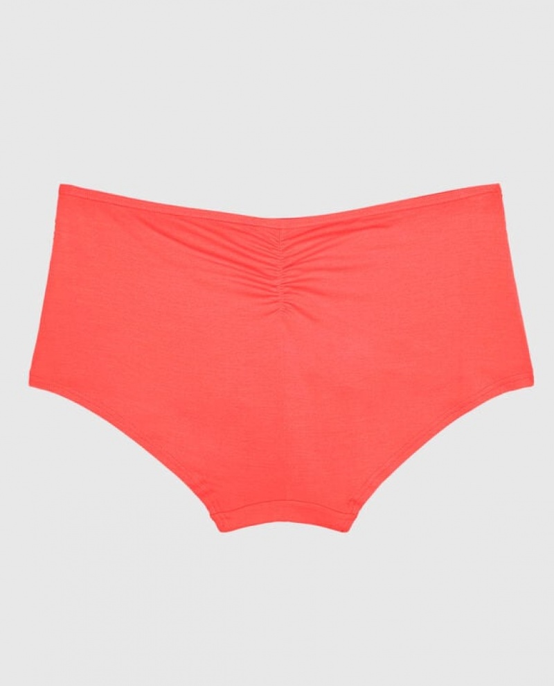 Ropa Interior La Senza Boyshort Panty Mujer Rojas | jlRBN9pM