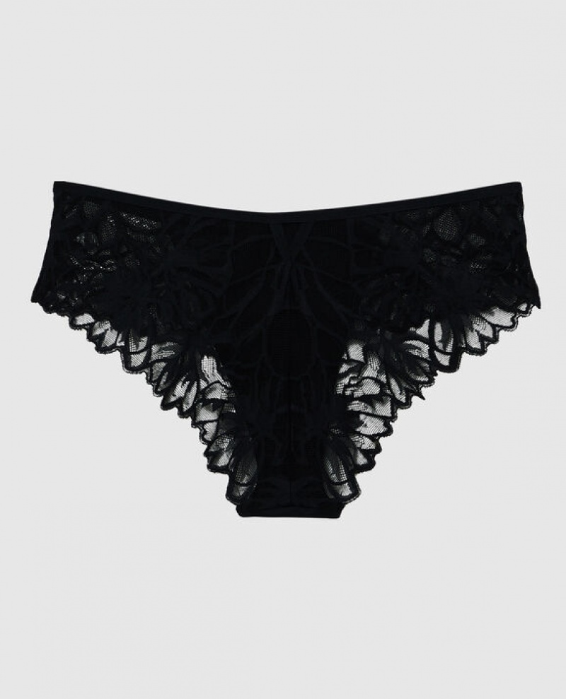 Ropa Interior La Senza Cheeky Panty Mujer Negras | W9Y8APFB