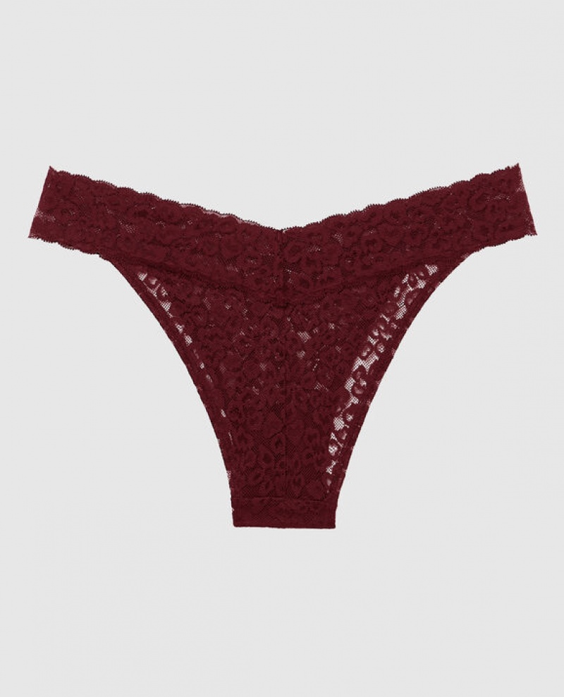 Ropa Interior La Senza Cheeky Panty Mujer Rojas Burdeos | vzx38oSm