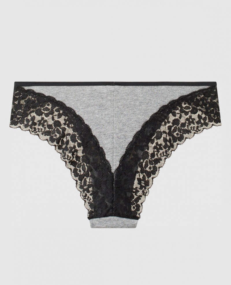 Ropa Interior La Senza Cheeky Panty Mujer Gris | QC5OmXBg