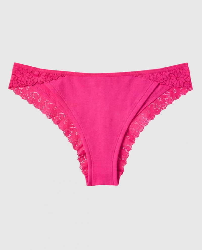 Ropa Interior La Senza Cheeky Panty Mujer Rosas | EfhBpkh9