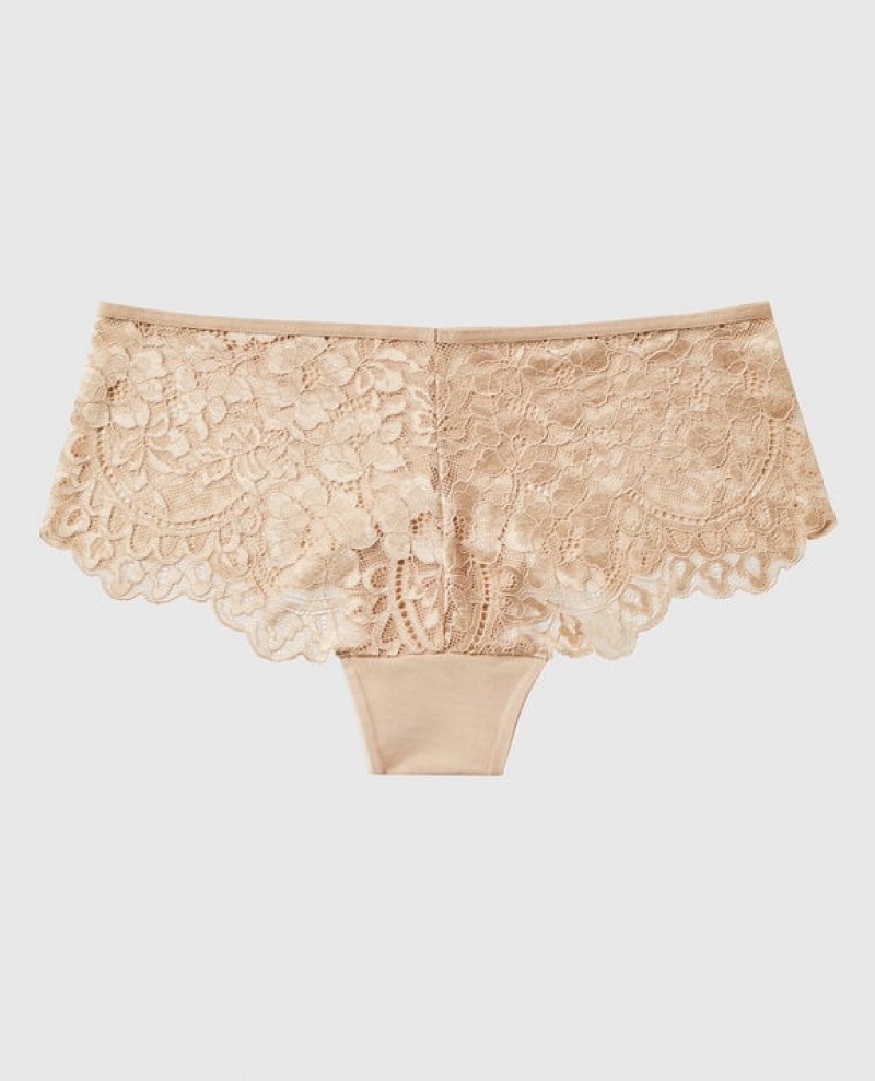 Ropa Interior La Senza Cheeky Panty Mujer Rosas Marrones | tjJgjwY2