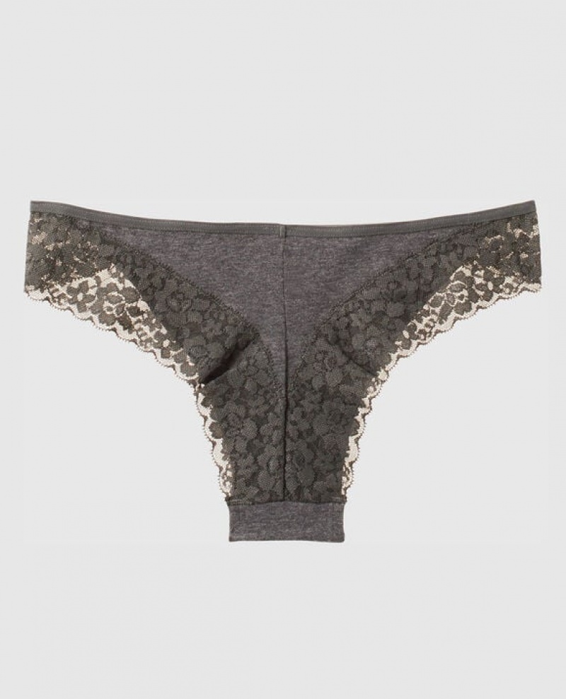 Ropa Interior La Senza Cheeky Panty Mujer Gris | W2eA9vlG