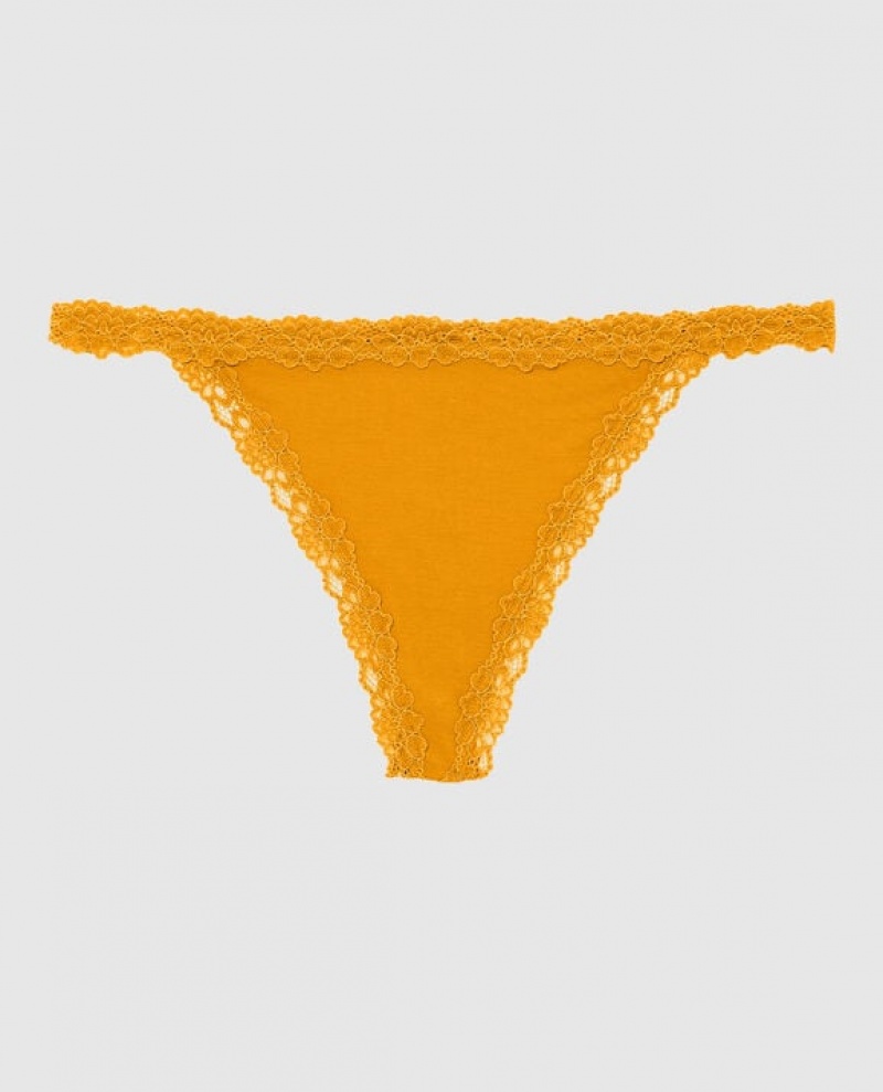 Ropa Interior La Senza G-String Panty Mujer Limonite | 5uNKpWbZ