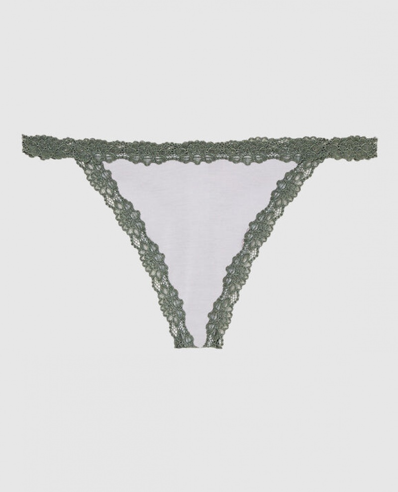 Ropa Interior La Senza G-String Panty Mujer Gris | K2hp7fMP