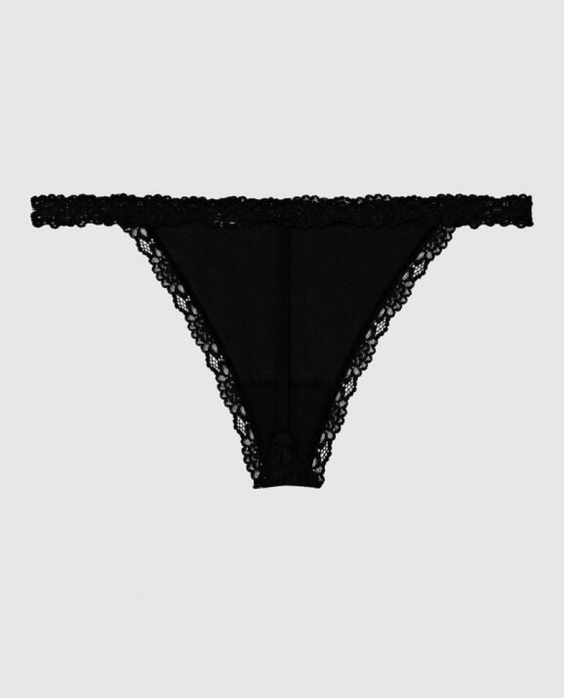 Ropa Interior La Senza G-String Panty Mujer Negras | oER2jwQN