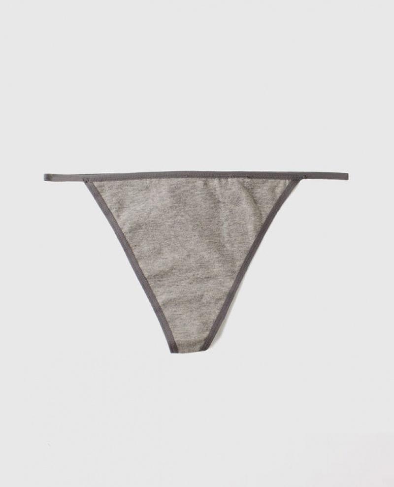 Ropa Interior La Senza G-String Panty Mujer Gris | BgGi3Lm6