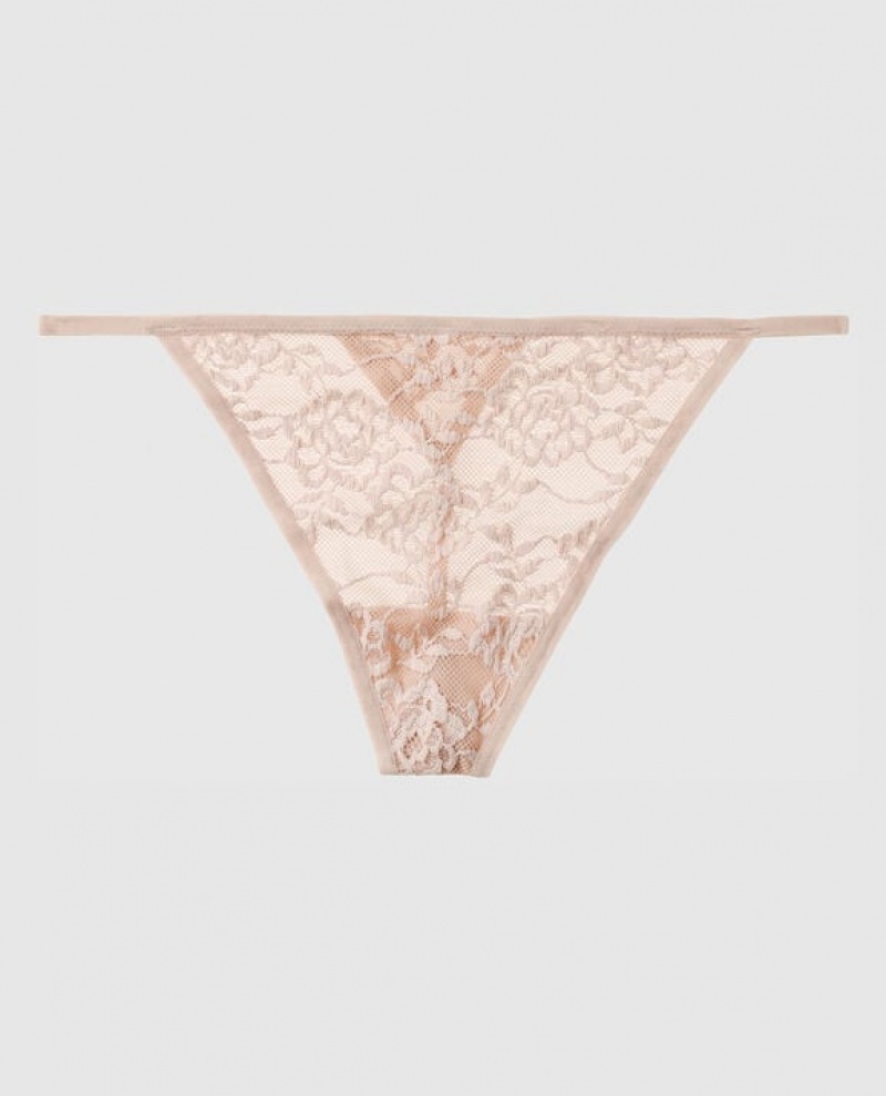 Ropa Interior La Senza G-String Panty Mujer Rosetan | FNEi8JLk