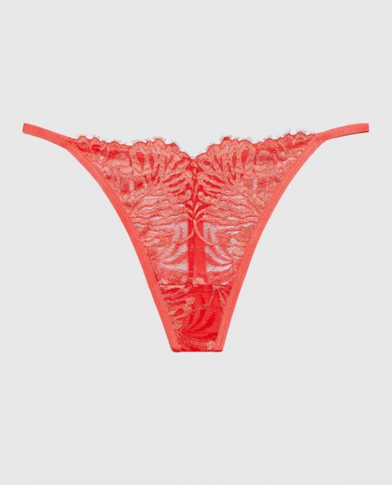 Ropa Interior La Senza G-String Panty Mujer Rojas | bHb32JVM