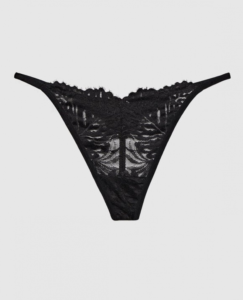 Ropa Interior La Senza G-String Panty Mujer Negras | l4AAIitn