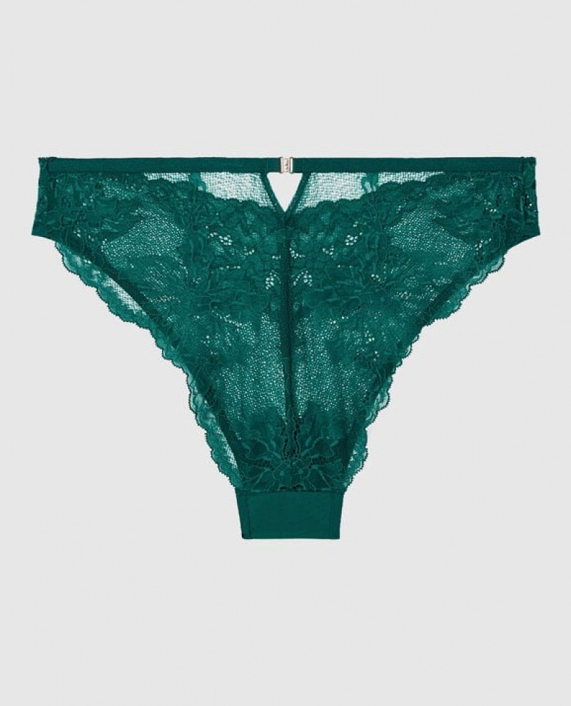 Ropa Interior La Senza High Cintura Cheeky Panty Mujer Verde | VoPxmMNf