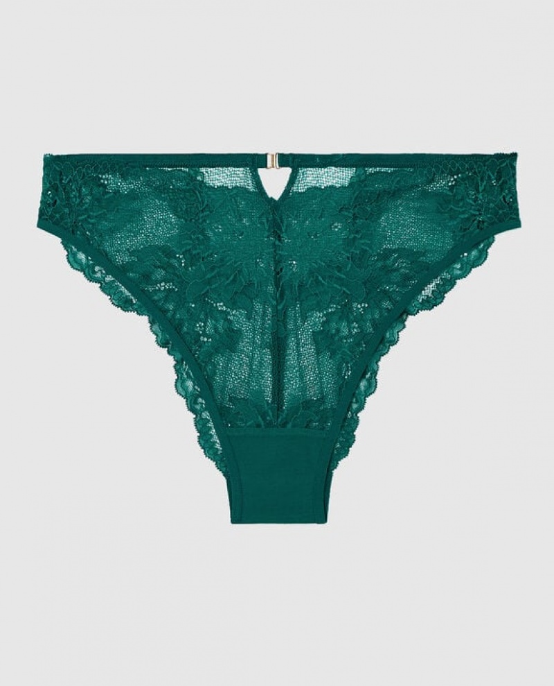 Ropa Interior La Senza High Cintura Cheeky Panty Mujer Verde | VoPxmMNf