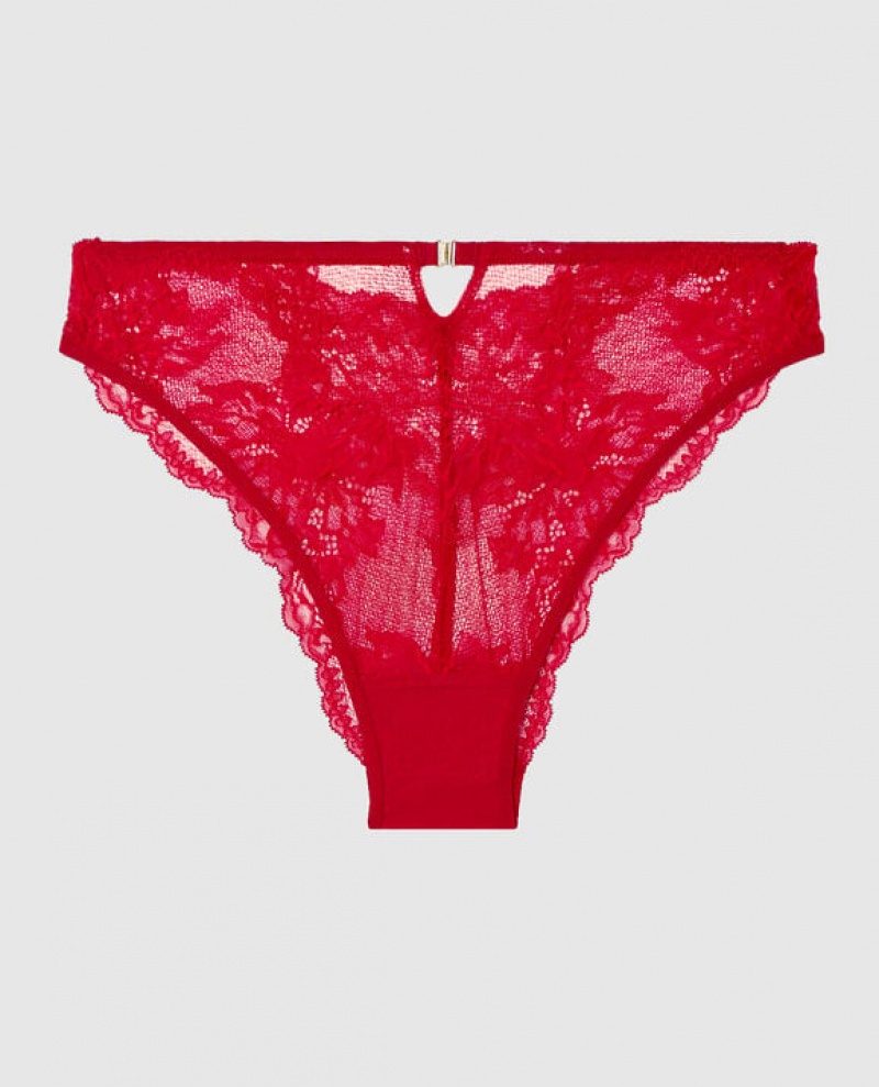 Ropa Interior La Senza High Cintura Cheeky Panty Mujer Rojas | mEzXsw9u