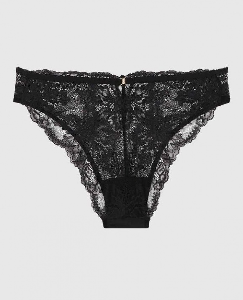 Ropa Interior La Senza High Cintura Cheeky Panty Mujer Negras | ei1rkSzr