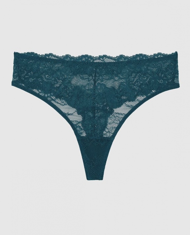 Ropa Interior La Senza High Cintura Tanga Panty Mujer Verde Menta | gm0D8Nnb