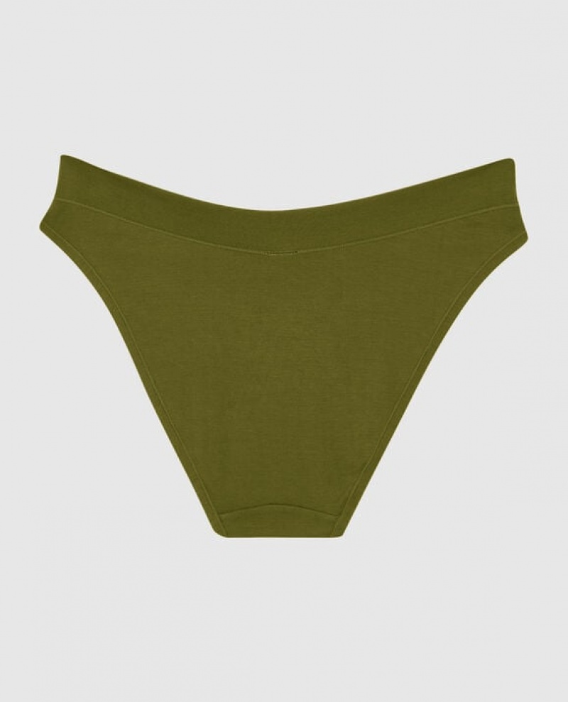 Ropa Interior La Senza High Leg Bikini Panty Mujer Avocado | 9f3tPqE6