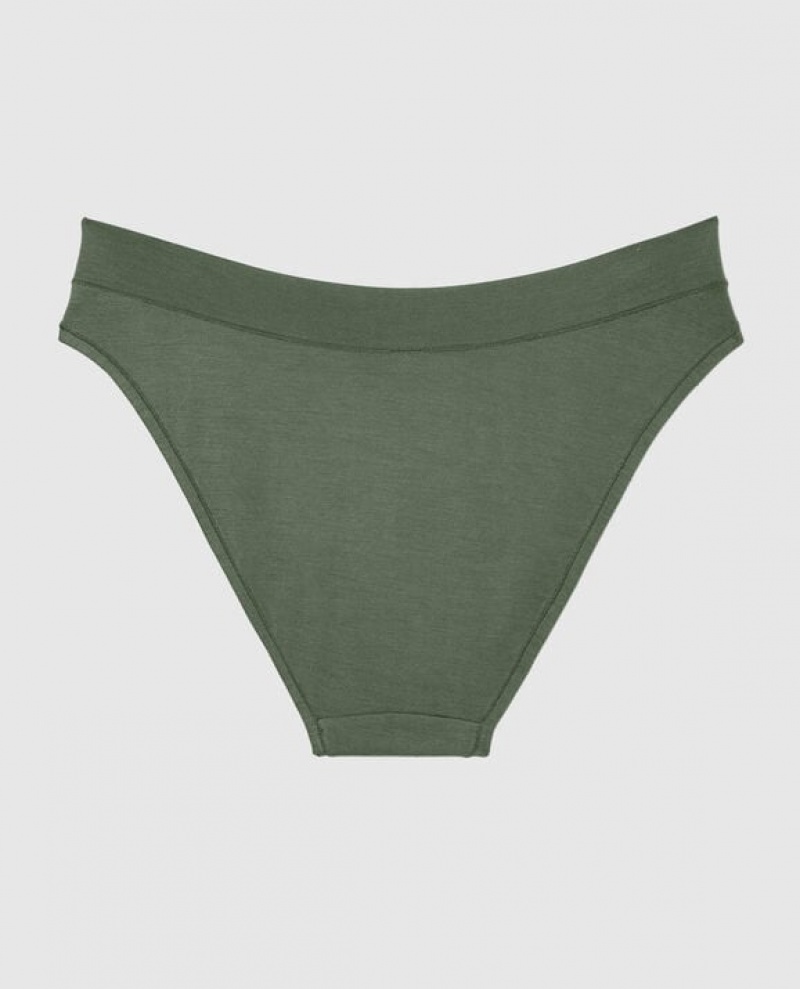 Ropa Interior La Senza High Leg Bikini Panty Mujer Verde Menta | NKfXuy6F