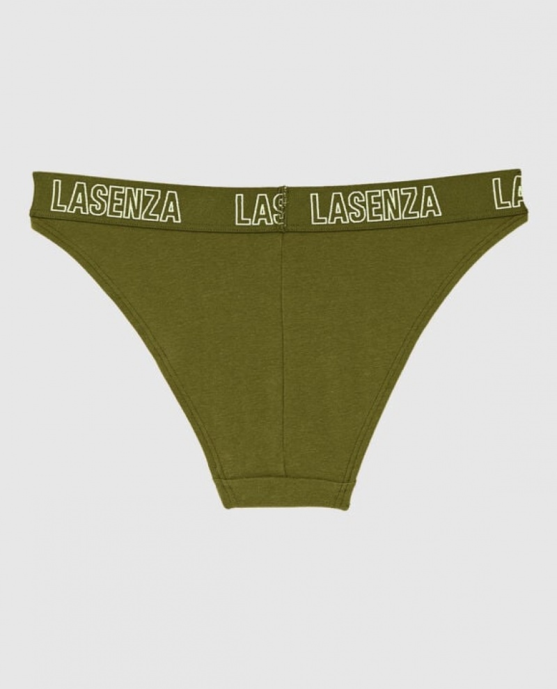 Ropa Interior La Senza High Leg Cheeky Panty Mujer Avocado | NfrqtpVb