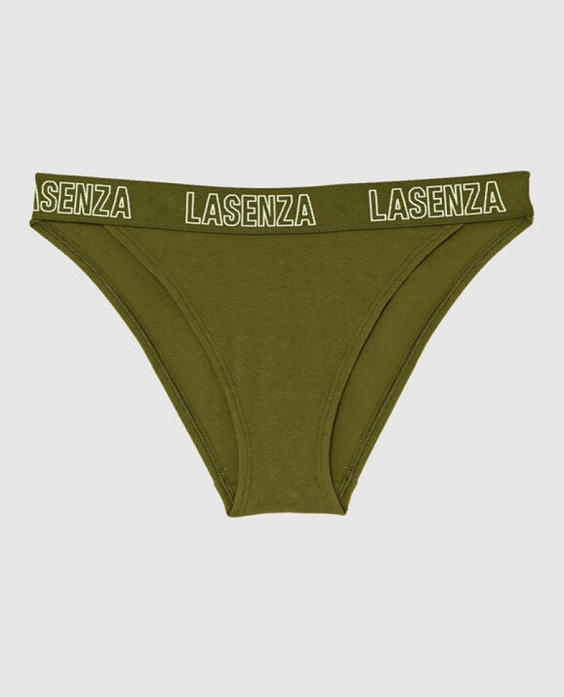 Ropa Interior La Senza High Leg Cheeky Panty Mujer Avocado | NfrqtpVb