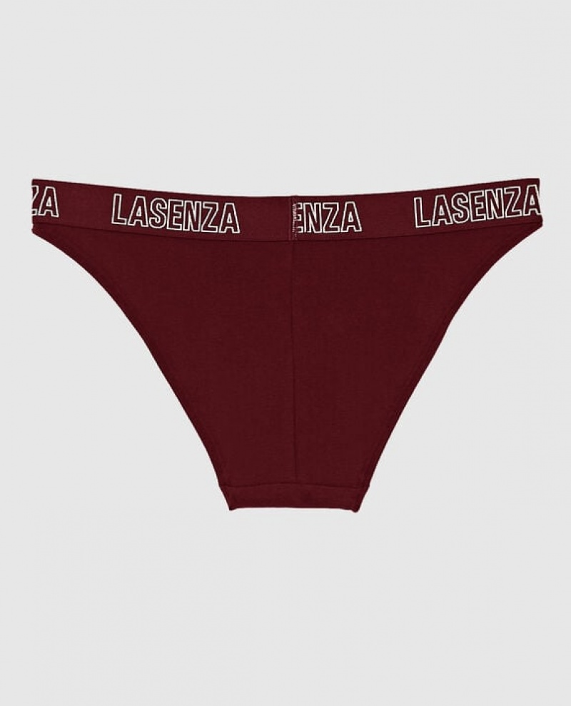 Ropa Interior La Senza High Leg Cheeky Panty Mujer Rojas Burdeos | wVTgLMz7