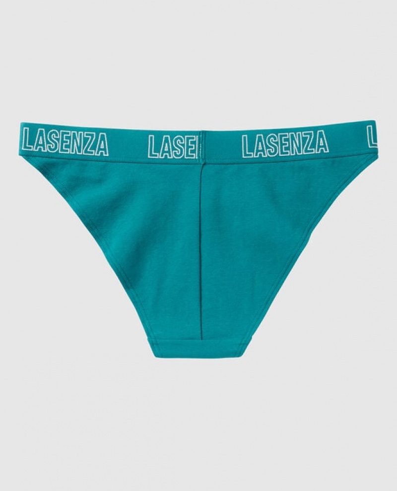 Ropa Interior La Senza High Leg Cheeky Panty Mujer Tahitian Tide | avBxusYI