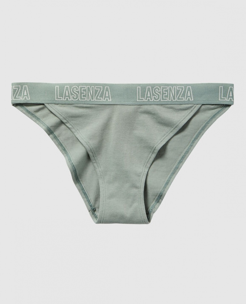 Ropa Interior La Senza High Leg Cheeky Panty Mujer Verde Oliva | nYREMUVY