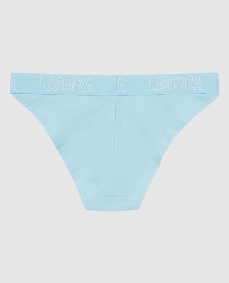 Ropa Interior La Senza High Leg Cheeky Panty Mujer Baltic Sea | 2IAFlrXQ