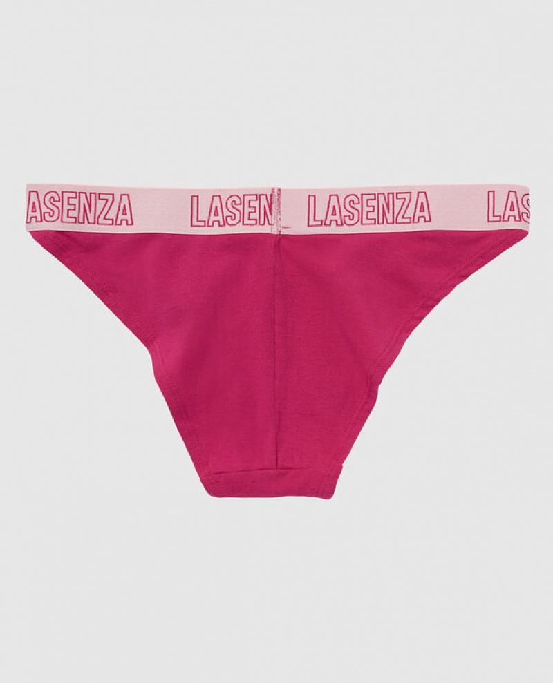 Ropa Interior La Senza High Leg Cheeky Panty Mujer Fucsia | GmePuLZx