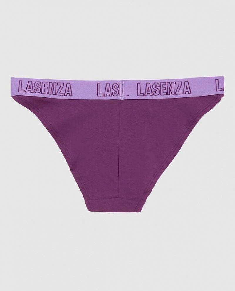 Ropa Interior La Senza High Leg Cheeky Panty Mujer Moradas | 4bEu8zq0