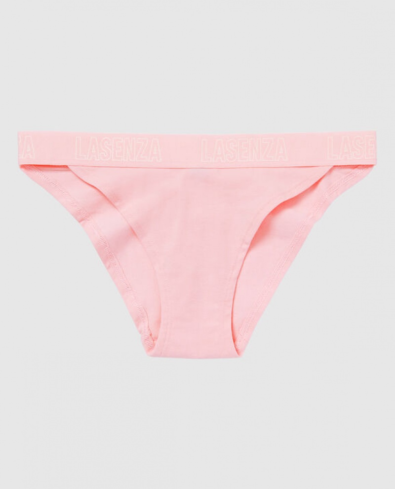 Ropa Interior La Senza High Leg Cheeky Panty Mujer Rosas Blancas | OuMKqIYu