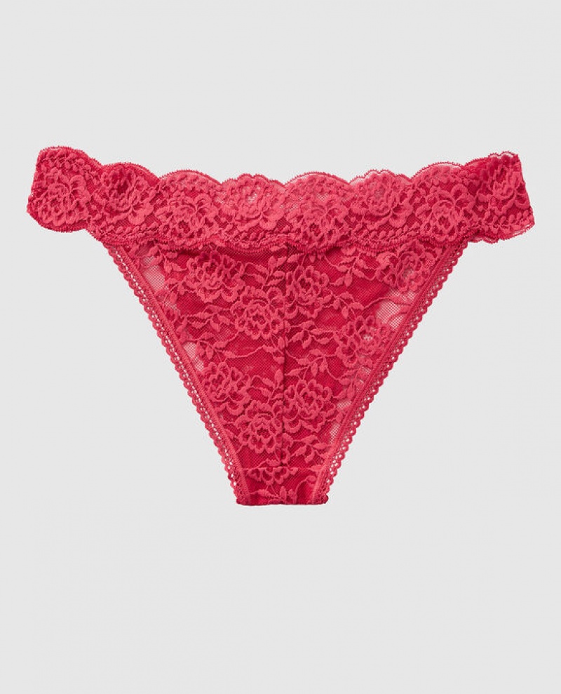 Ropa Interior La Senza High Leg Cheeky Panty Mujer Sweet Raspberry | J9tu6HZp