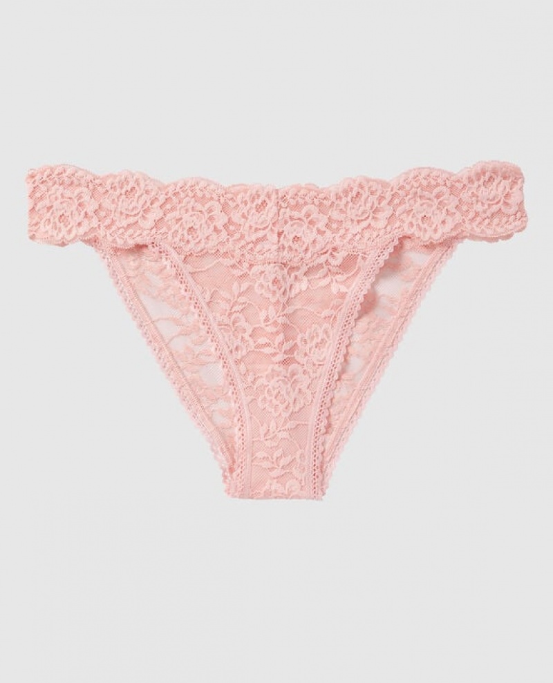 Ropa Interior La Senza High Leg Cheeky Panty Mujer Rosas | keO15fYr