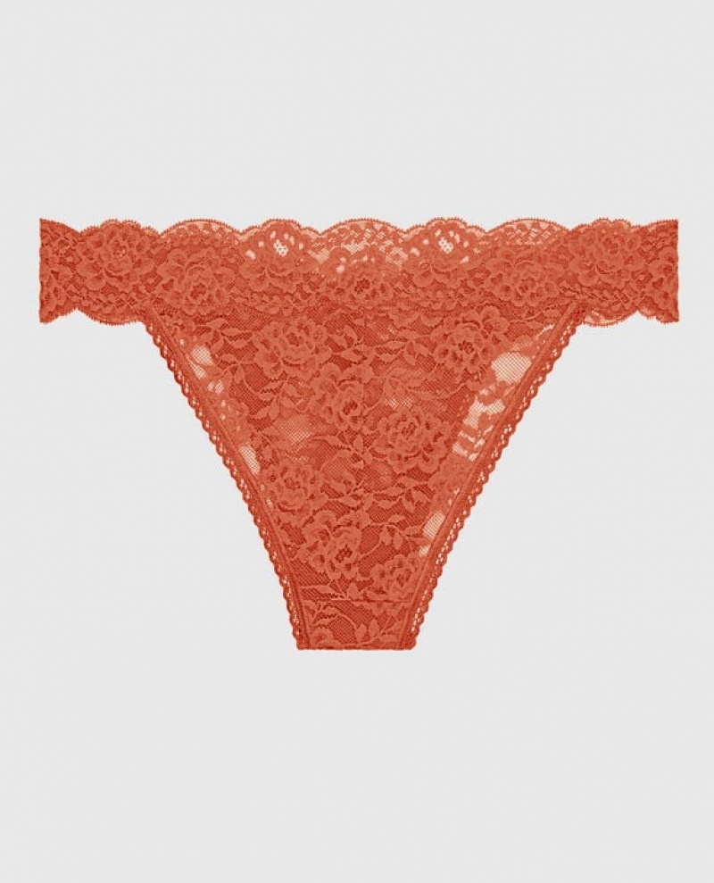 Ropa Interior La Senza High Leg Cheeky Panty Mujer Terra Cotta | 26ZBIHzu