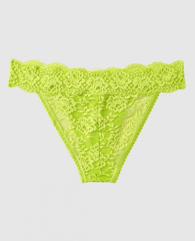 Ropa Interior La Senza High Leg Cheeky Panty Mujer Limelight | bUJWKsqd